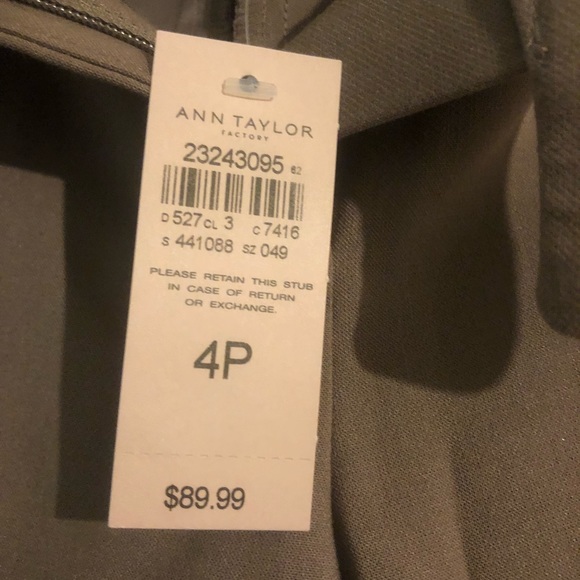 🗄 Anne Taylor Size 4P Petite Trousers - Picture 4 of 7